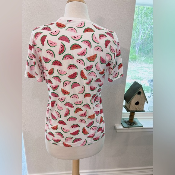 Kate Spade watermelon print t-shirt top medium - Picture 3 of 4